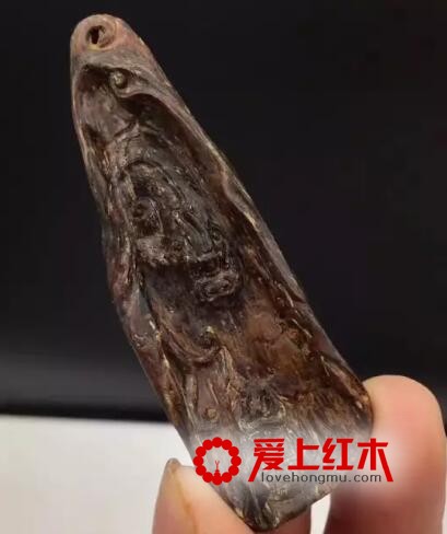 沉香沉水瑞兽吊坠挂件 加里曼丹正区味道明显-8