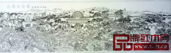 红木版《清明上河图》价值连城-4
