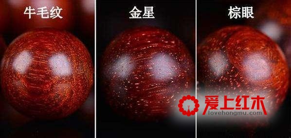 浅析小叶紫檀的棕眼-1