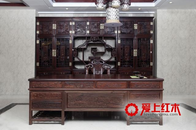 大红酸枝家具挑选时要注意什么？-3