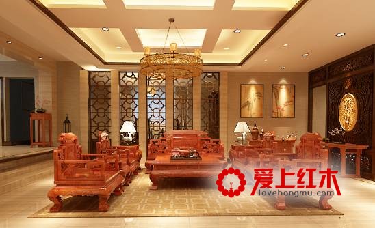 红木家具摆放那些事 红木家居中的风水常识-2