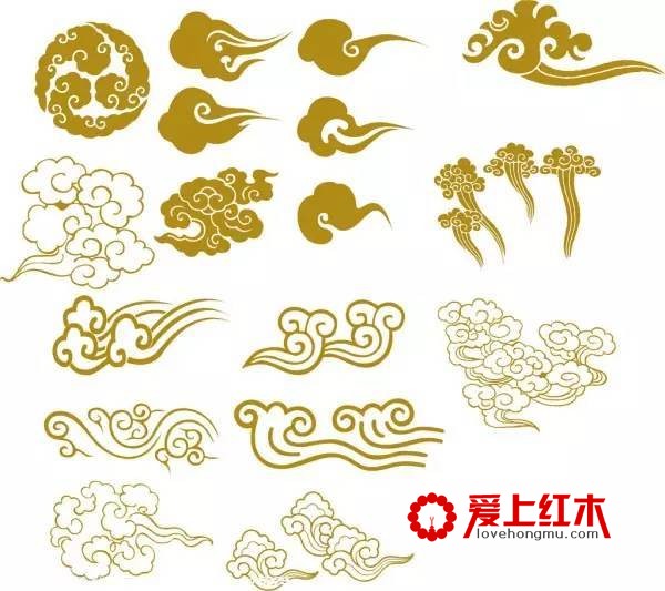 红木家具中的云纹历史演变过程介绍-1