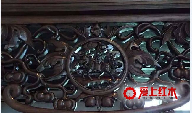 红木上的龙凤图案都代表的吉祥寓意是什么？-3
