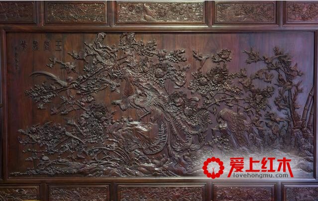 红木上的龙凤图案都代表的吉祥寓意是什么？-2