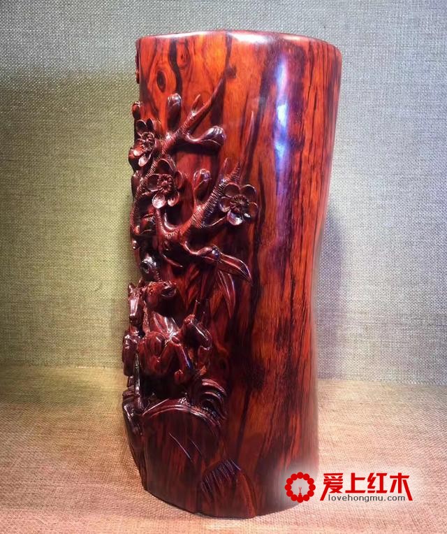 正宗印度小叶紫檀青梅竹马-4
