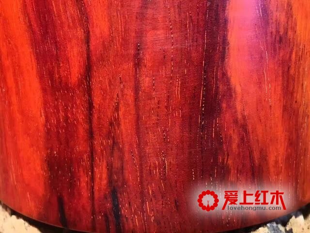 收藏级印度小叶紫檀茶叶罐，大号款的，老料带星-5