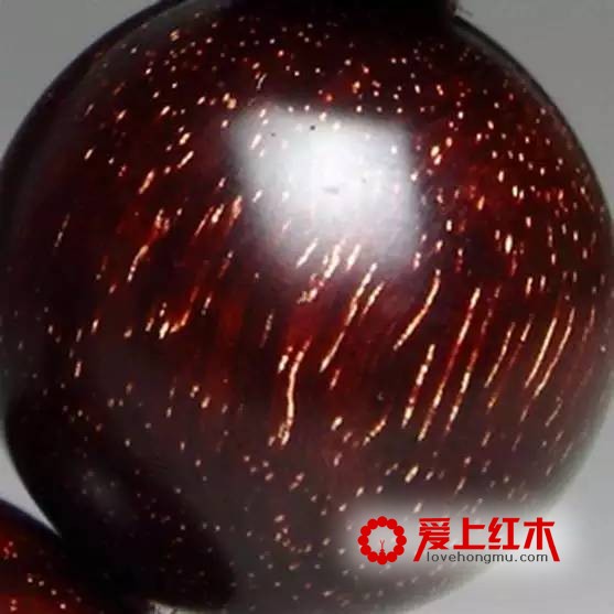 紫檀中不同纹理在横切面纵切面以及珠子上的表现形式介绍-3