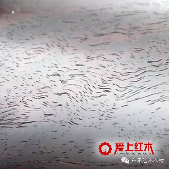 紫檀中不同纹理在横切面纵切面以及珠子上的表现形式介绍-15