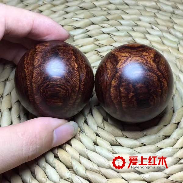 奇美海黄紫油梨，蜘蛛纹保健球-5