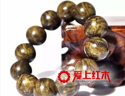 包浆决定红木手串的价值？NO，价值藏在纹理中-1