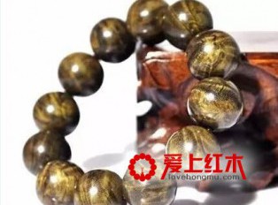 包浆决定红木手串的价值？NO，价值藏在纹理中