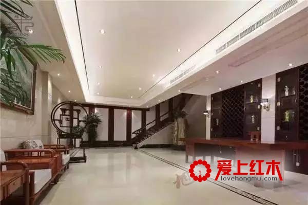 东阳老板打造的“匠心园”内景 融合红木文化东阳木雕与徽州建筑特色-13