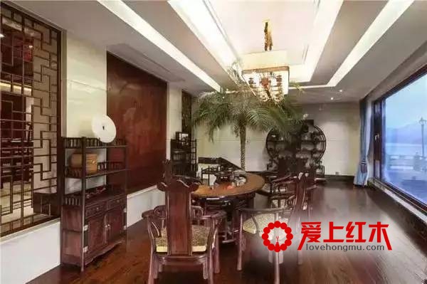 东阳老板打造的“匠心园”内景 融合红木文化东阳木雕与徽州建筑特色-14
