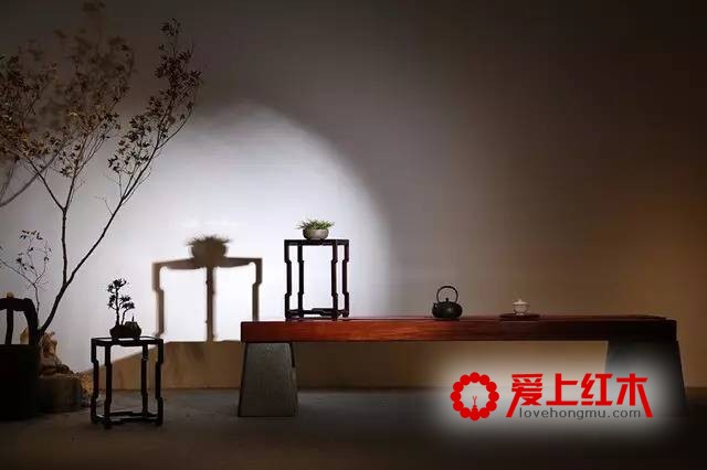 赞比亚紫檀小几作品欣赏 赞比亚紫檀资料介绍-4