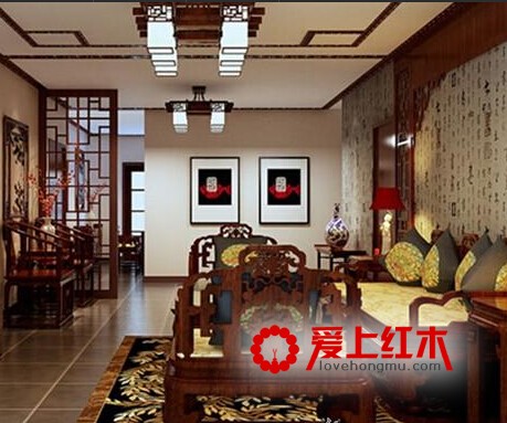 这样的红木家具装修风会让你真正体会它的美-1