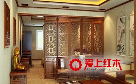 这样的红木家具装修风会让你真正体会它的美-5
