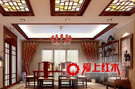 这样的红木家具装修风会让你真正体会它的美-6