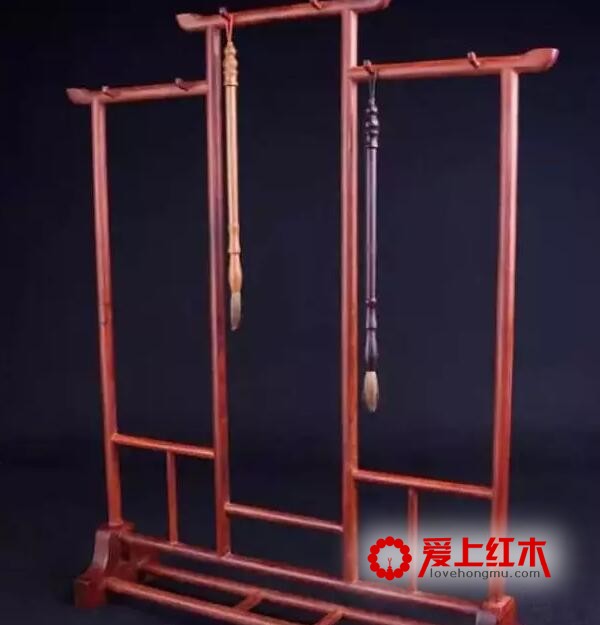 用小叶紫檀制作的十大文房用具-3
