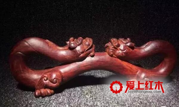 用小叶紫檀制作的十大文房用具-2