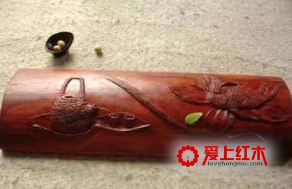 用小叶紫檀制作的十大文房用具-8