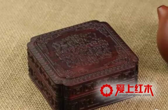 用小叶紫檀制作的十大文房用具-12