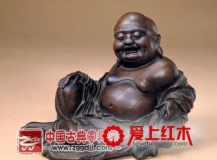 紫檀木雕弥勒佛规格尺寸鉴赏