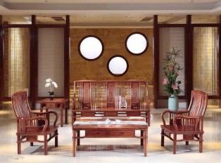 巴西花梨明式沙发五件套欣赏 参数规格资料