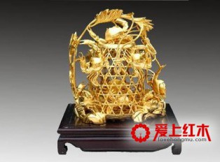 金漆木雕家具体现重庆深厚历史文化