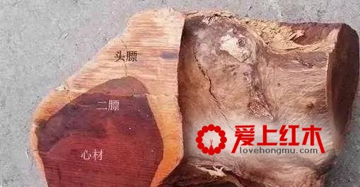 紫檀最新术语解说：二膘料 泥料 犀角质 鸡血料-1