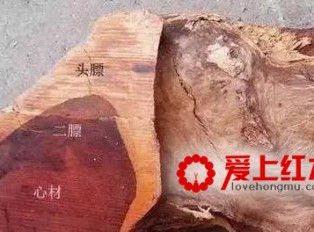 紫檀最新术语解说：二膘料 泥料 犀角质 鸡血料