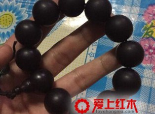 怎么办？小叶紫檀手串盘黑了