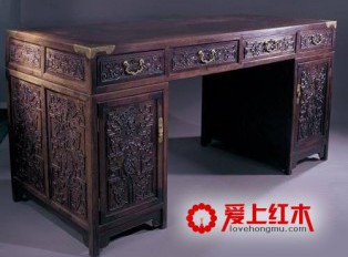 关于紫檀的棕眼、牛毛纹、金星金丝