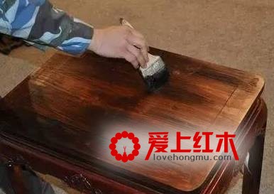 红木家具表面处理三种方式打蜡生漆光身优劣介绍
