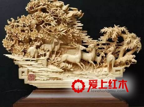 黑龙江地区木雕作品的发展简介 木雕作品欣赏-1
