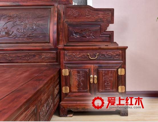 红木大床为什么能帮助你调整睡眠？-2