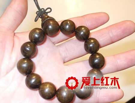 金丝楠木手串盘玩方法！