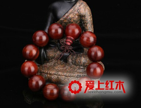 红酸枝手串怎么盘玩？