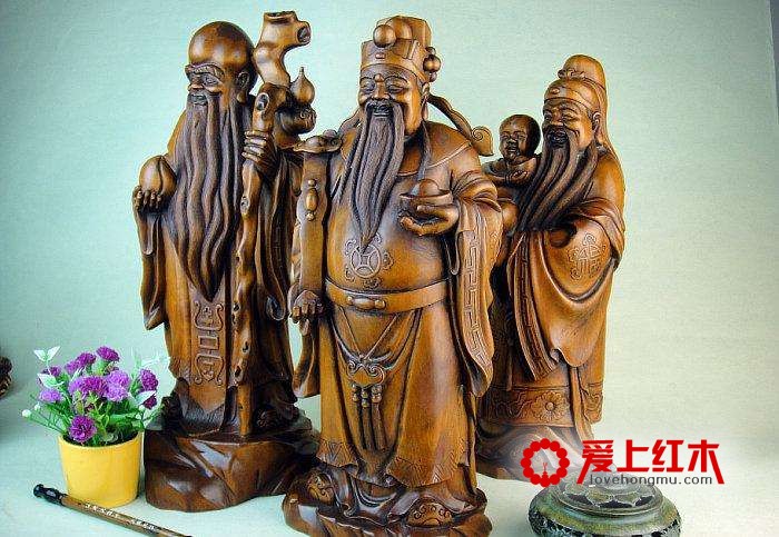 红木雕刻的福禄寿摆放有什么寓意象征？