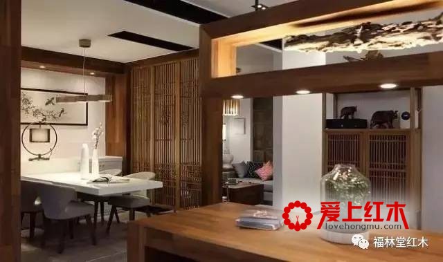 家居设计中红木家具的搭配原则和方法介绍-3