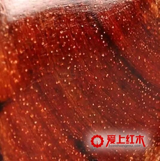 小叶紫檀金星、瘿子、牛毛纹、水波纹在各种切面的形态-1