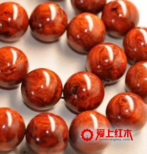 小叶紫檀金星、瘿子、牛毛纹、水波纹在各种切面的形态-7