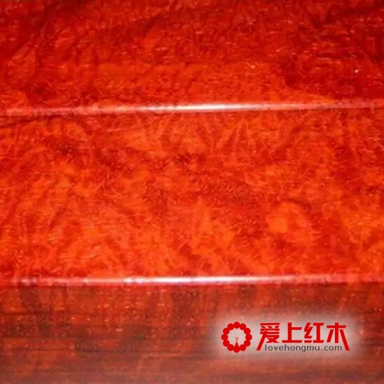 小叶紫檀金星、瘿子、牛毛纹、水波纹在各种切面的形态-10