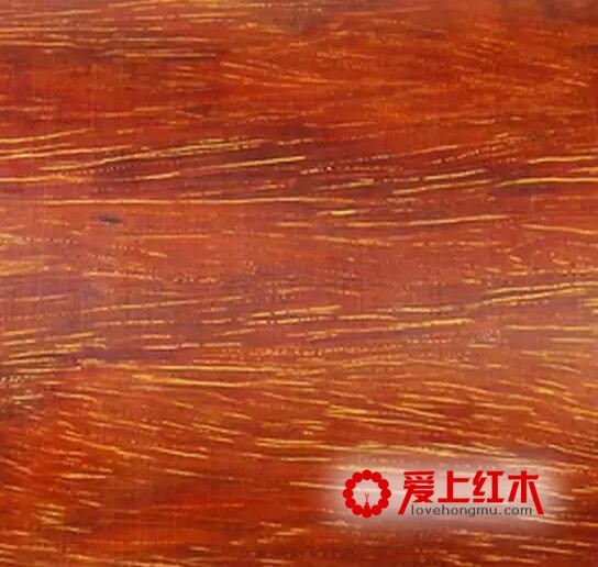 小叶紫檀金星、瘿子、牛毛纹、水波纹在各种切面的形态-13