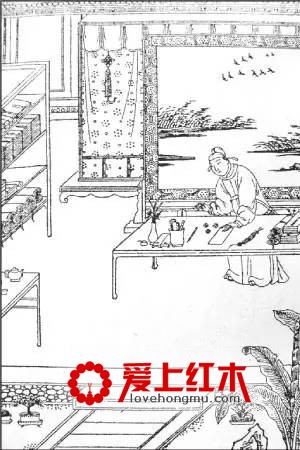 明代文人书室雅斋内部陈设图助你体会明式家具的文化底蕴-3