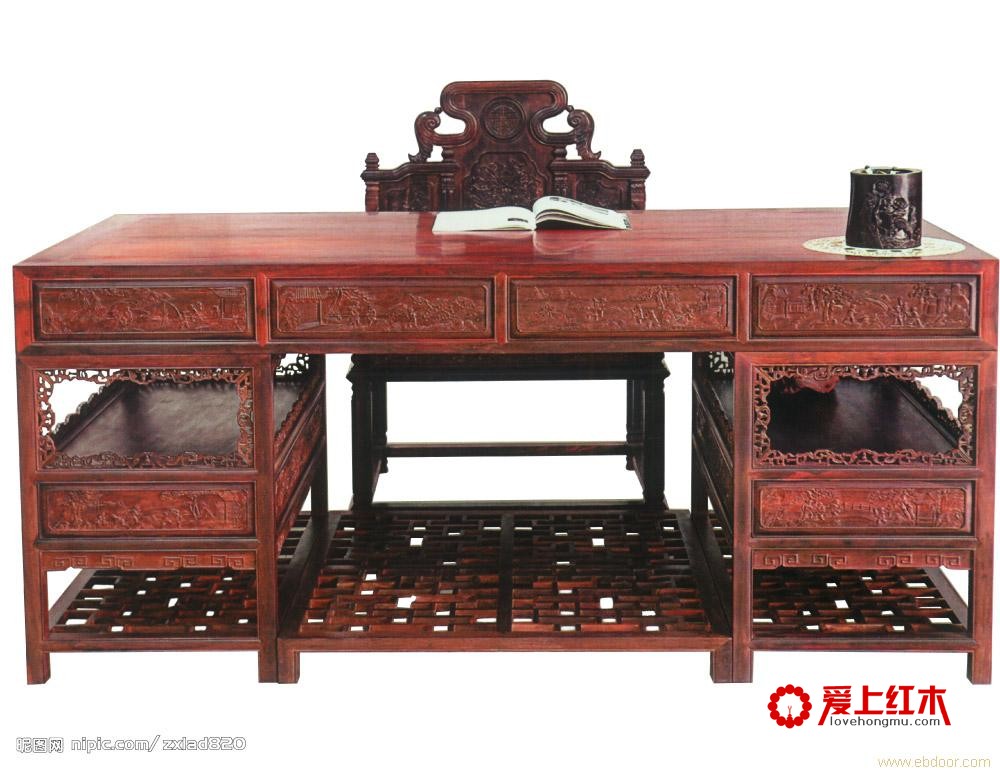 四种方法辨别红木家具“掺杂白皮”