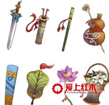 揭秘红木家具上常见的八宝雕刻分别代表的寓意-3