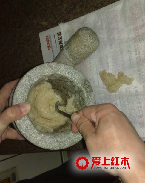 红木家具粘合用的鱼鳔胶制作过程详解-3