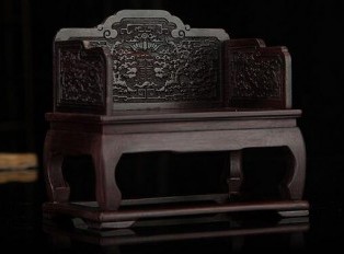 红木雕明清微型微缩古典小家具模型红酸枝小椅子摆件