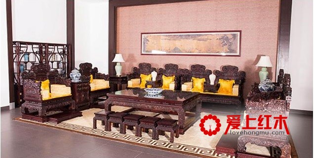 红木家具你更喜欢什么颜色呢？-3