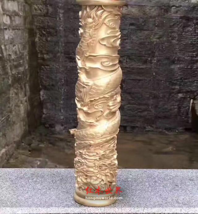 老师傅用红木做西游记中“定海神针”作品-3